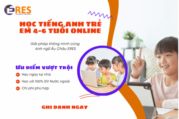 tiếng Anh trẻ em 4-6 tuổi online