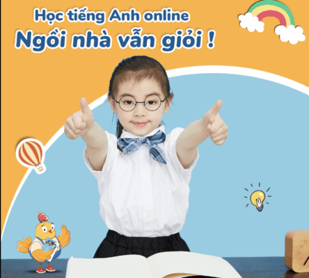 Khóa học tiếng Anh online cho bé