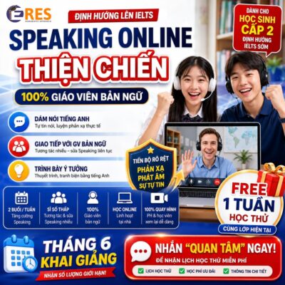 Khóa Tiếng Anh Online Cho Học Sinh Cấp 2: Lộ Trình Vững Chắc Hướng Tới IELTS 6.5+