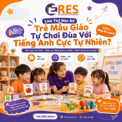 Làm Thế Nào Để Trẻ Mẫu Giáo Tự Chơi Đùa Với Tiếng Anh Cực Tự Nhiên?